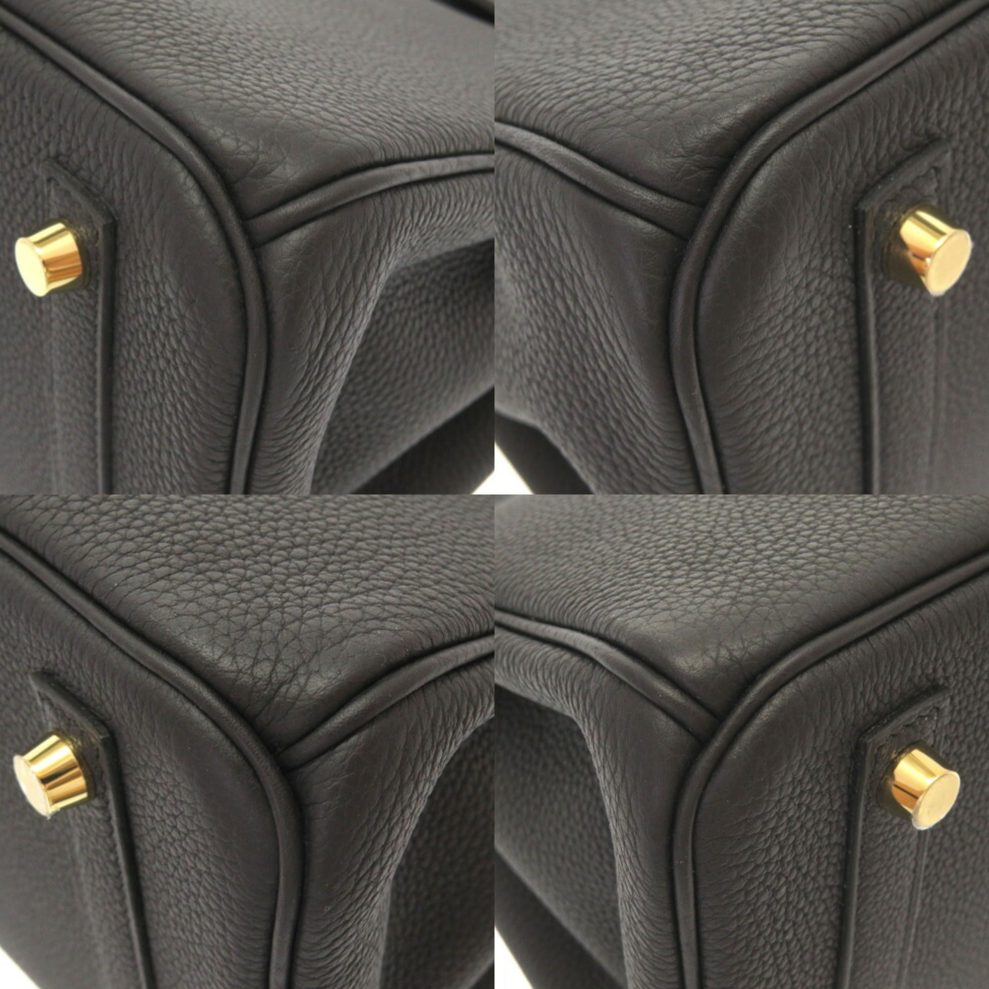 Hermes Birkin 3EN1 Togo Black U Engraved () Handbag