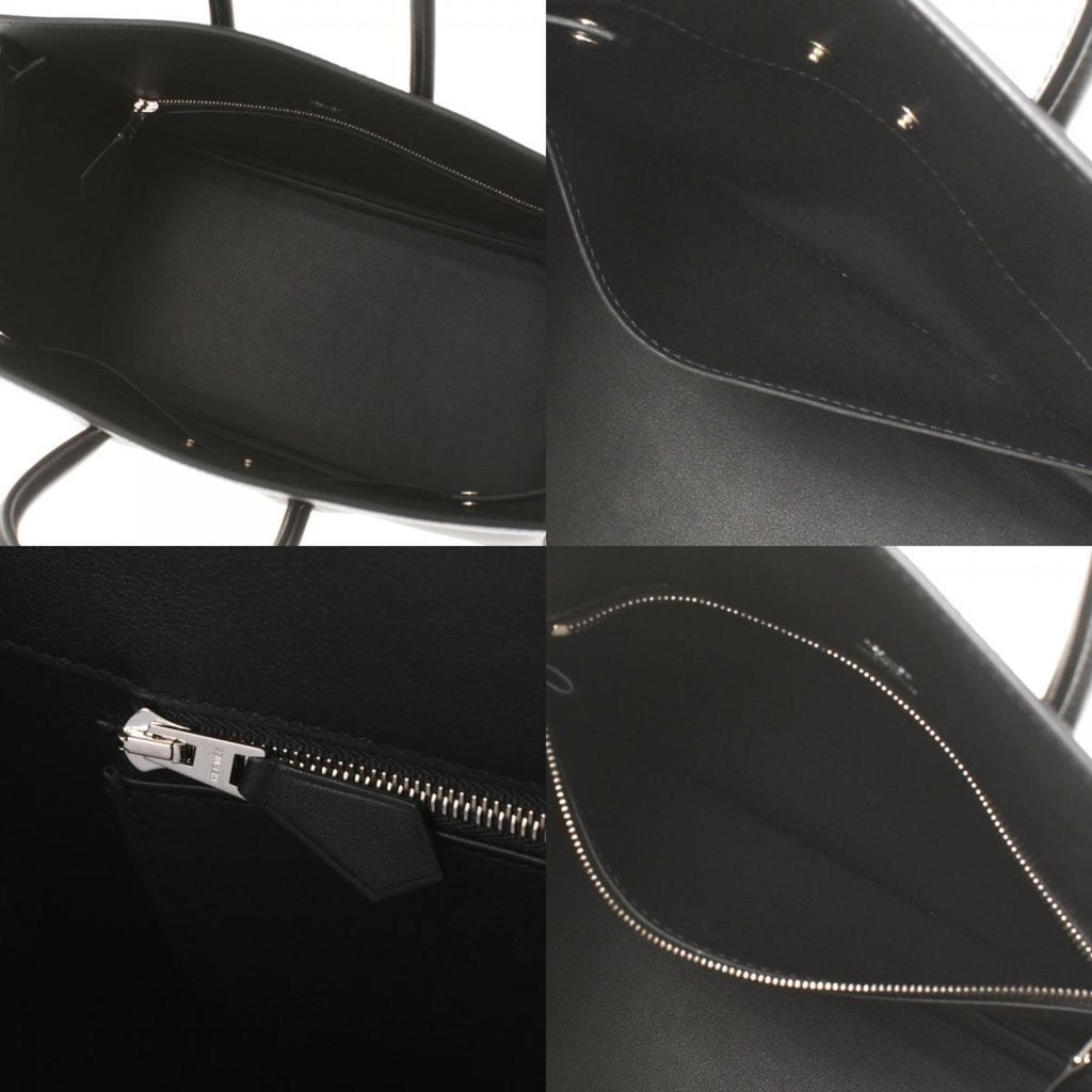 Hermes Shadow Birkin 25 Black Z Engraved (around 2021) Ladies Swift Handbag