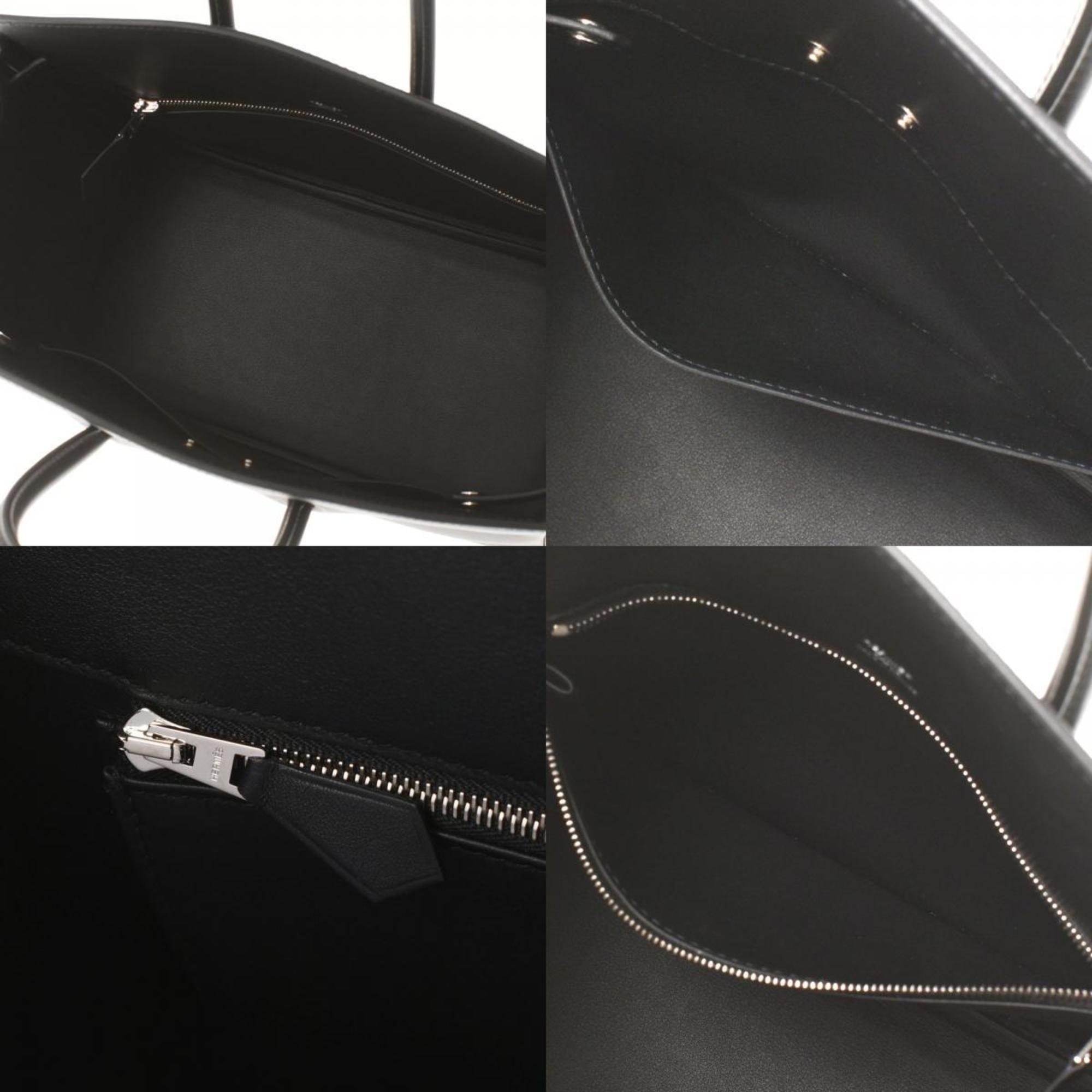 Hermes Shadow Birkin 25 Black Z Engraved (around 2021) Ladies Swift Handbag