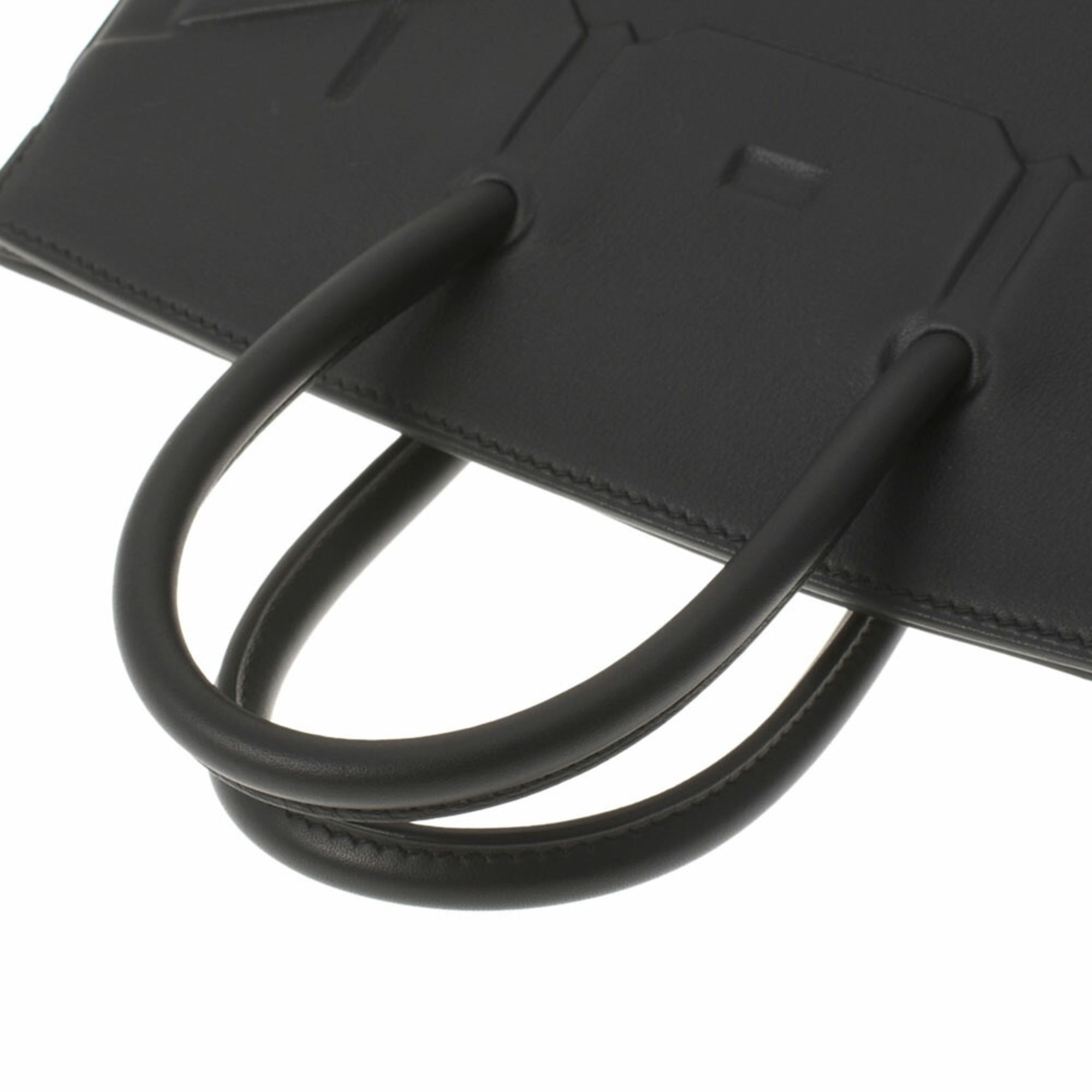 Hermes Shadow Birkin 25 Black Z Engraved (around 2021) Ladies Swift Handbag