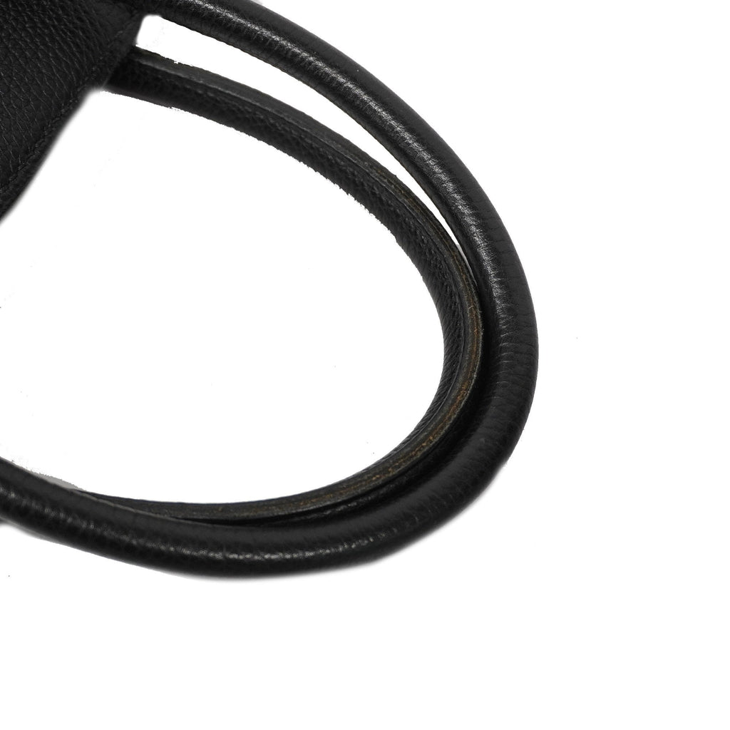 Hermes Birkin Birkin 35 G Stamp Women's Togo Leather Handbag Black