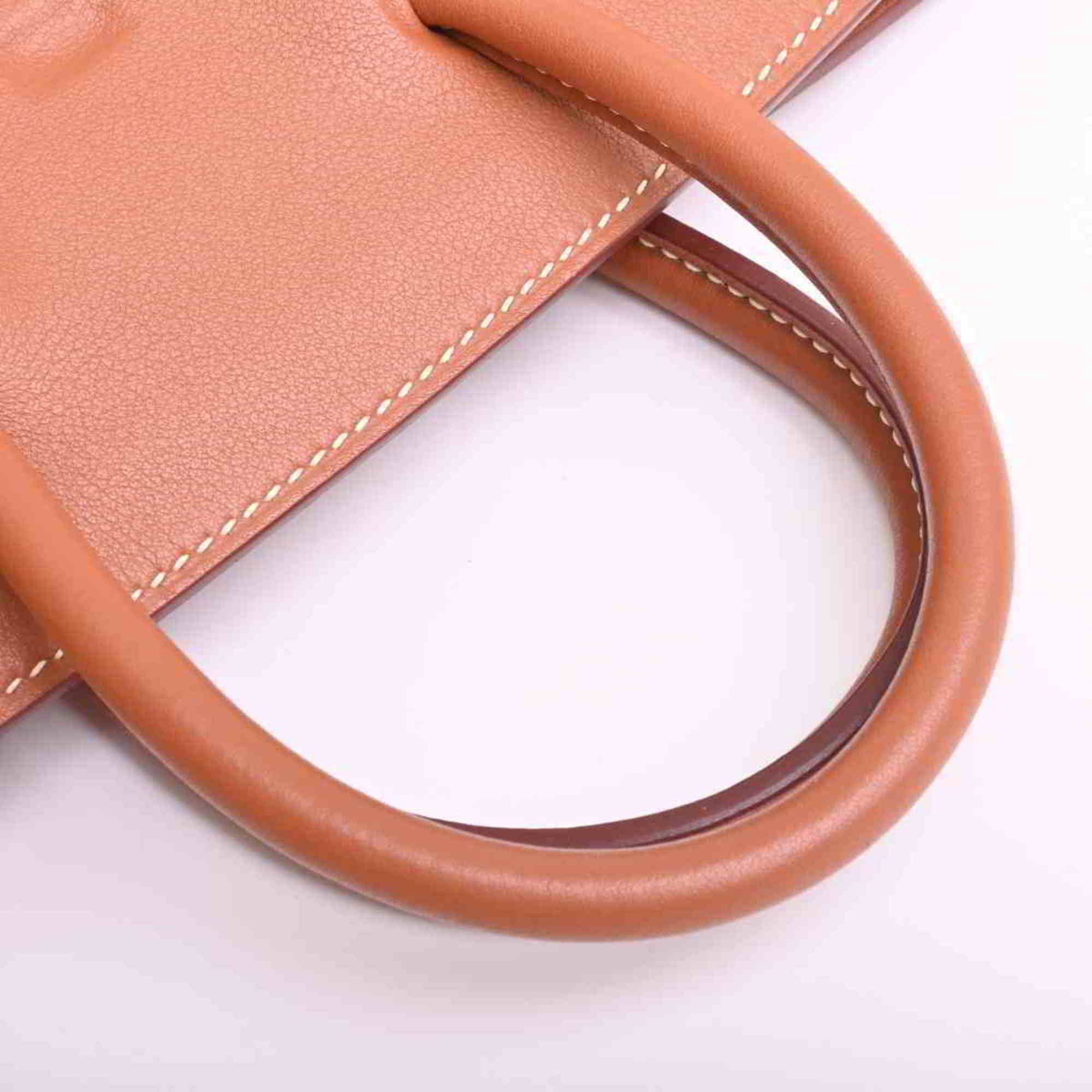 Hermes Vaux Swift Shadow Birkin 25 Handbag Brown