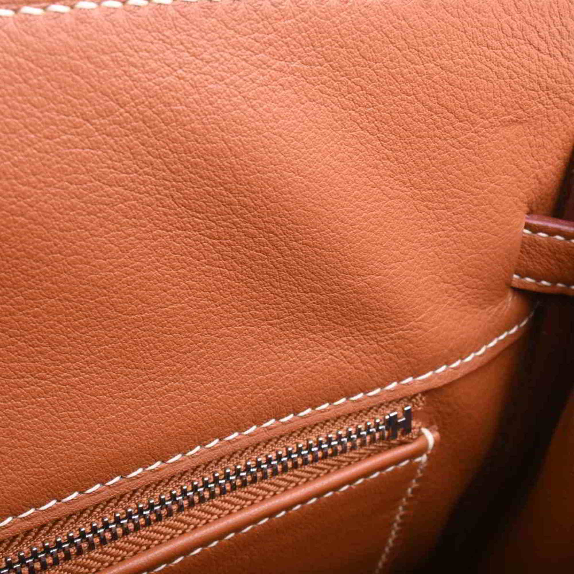 Hermes Vaux Swift Shadow Birkin 25 Handbag Brown