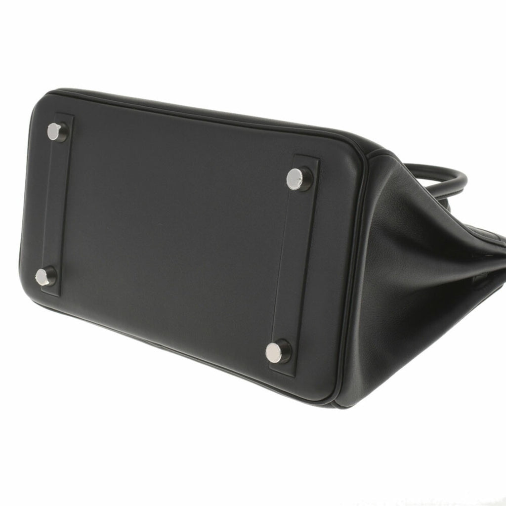 Hermes Shadow Birkin 25 Black Z Engraved (around 2021) Ladies Swift Handbag