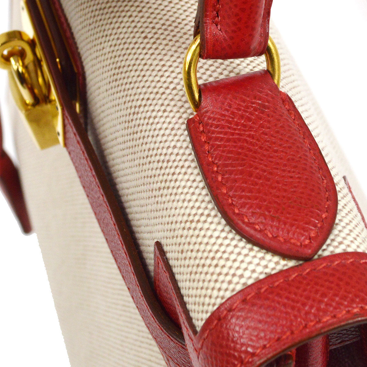 HERMES * 1994 KELLY 28 SELLIER Toile H Courchevel