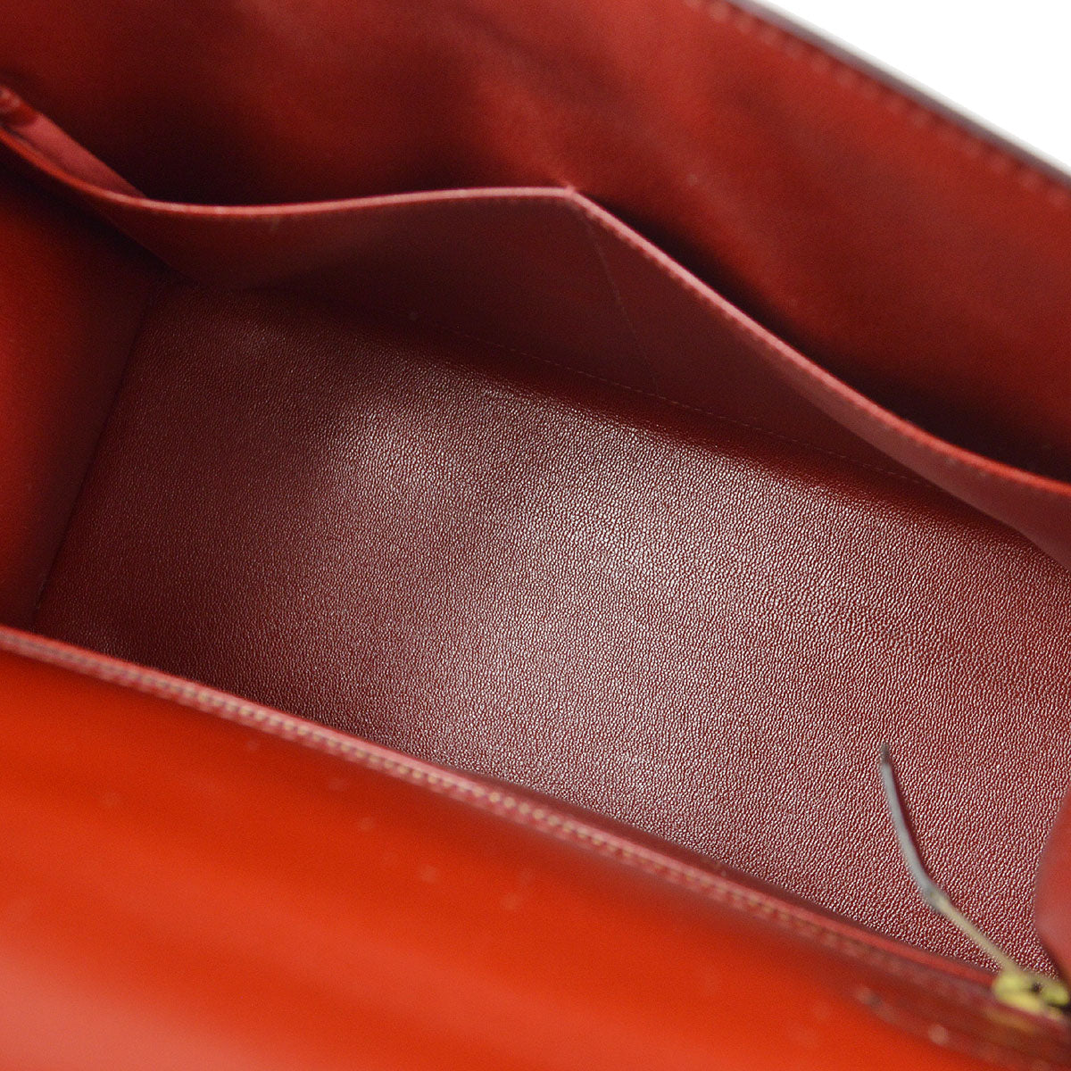 HERMES 1992 KELLY 28 SELLIER Tricolor Box calf