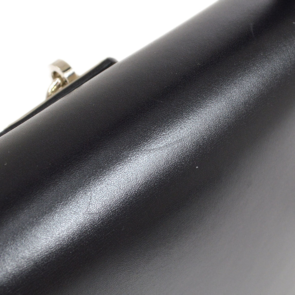 HERMES * 1999 KELLY 28 SELLIER Black Box calf