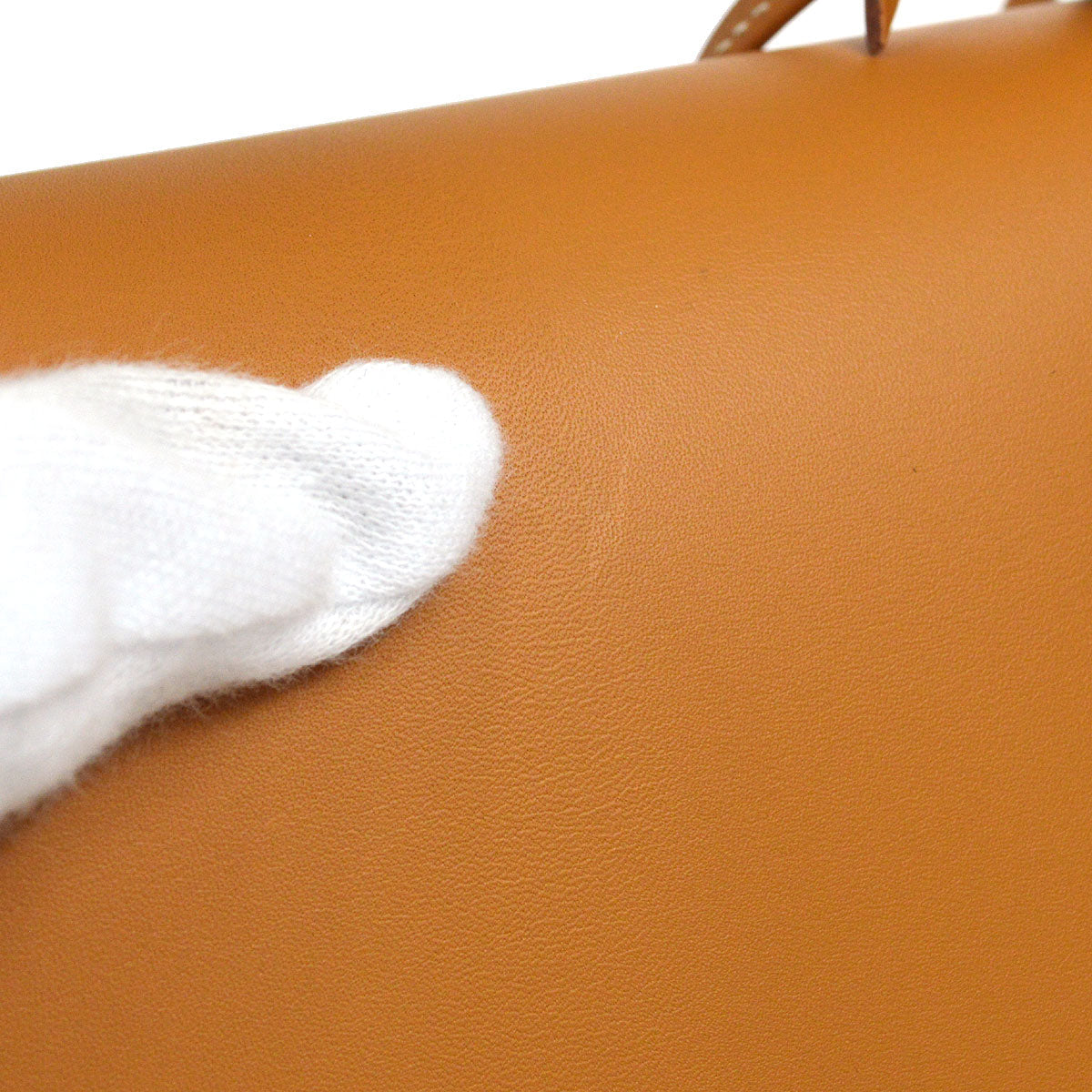 HERMES  KELLY 28 SELLIER Natural Veau Chamonix