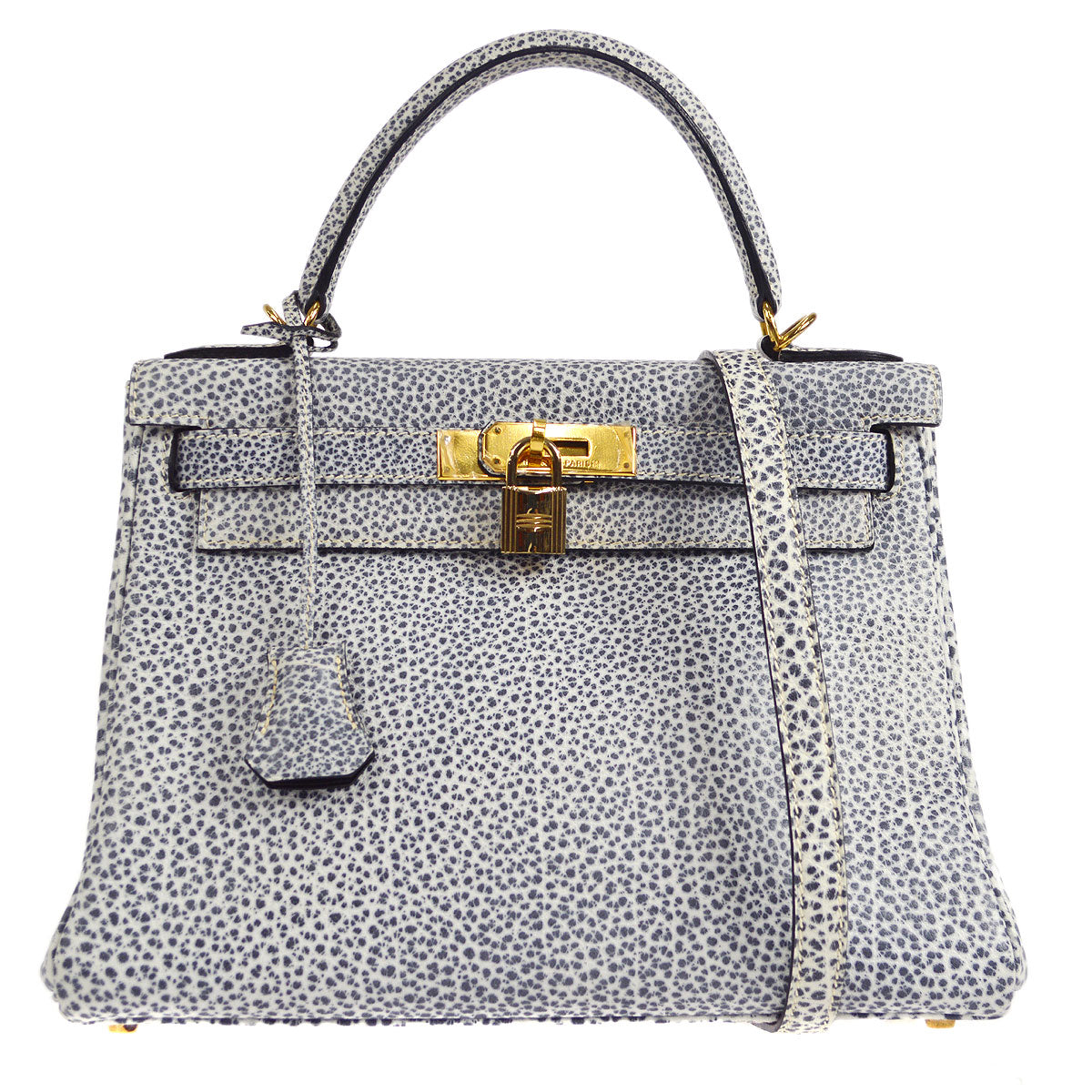HERMES * 2001 KELLY 28 RETOURNE Dalmatian