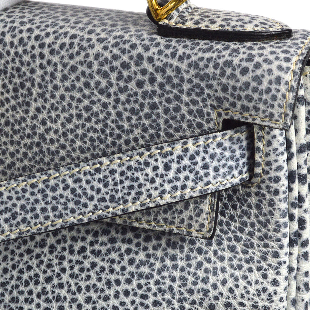 HERMES * 2001 KELLY 28 RETOURNE Dalmatian