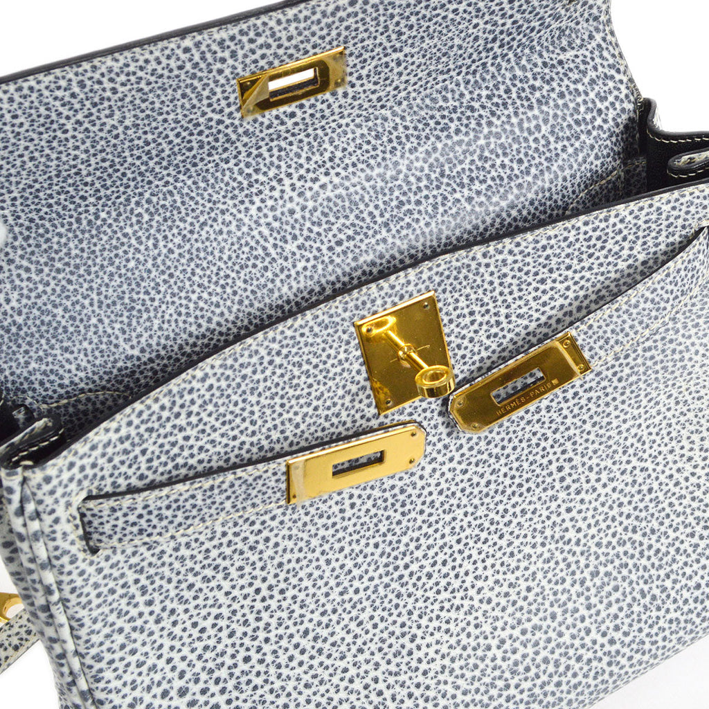 HERMES * 2001 KELLY 28 RETOURNE Dalmatian