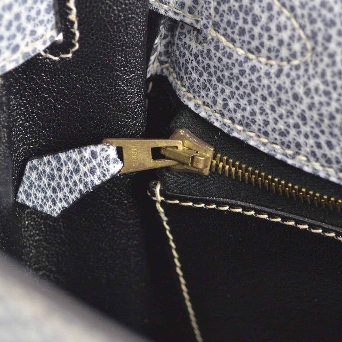 HERMES * 2001 KELLY 28 RETOURNE Dalmatian