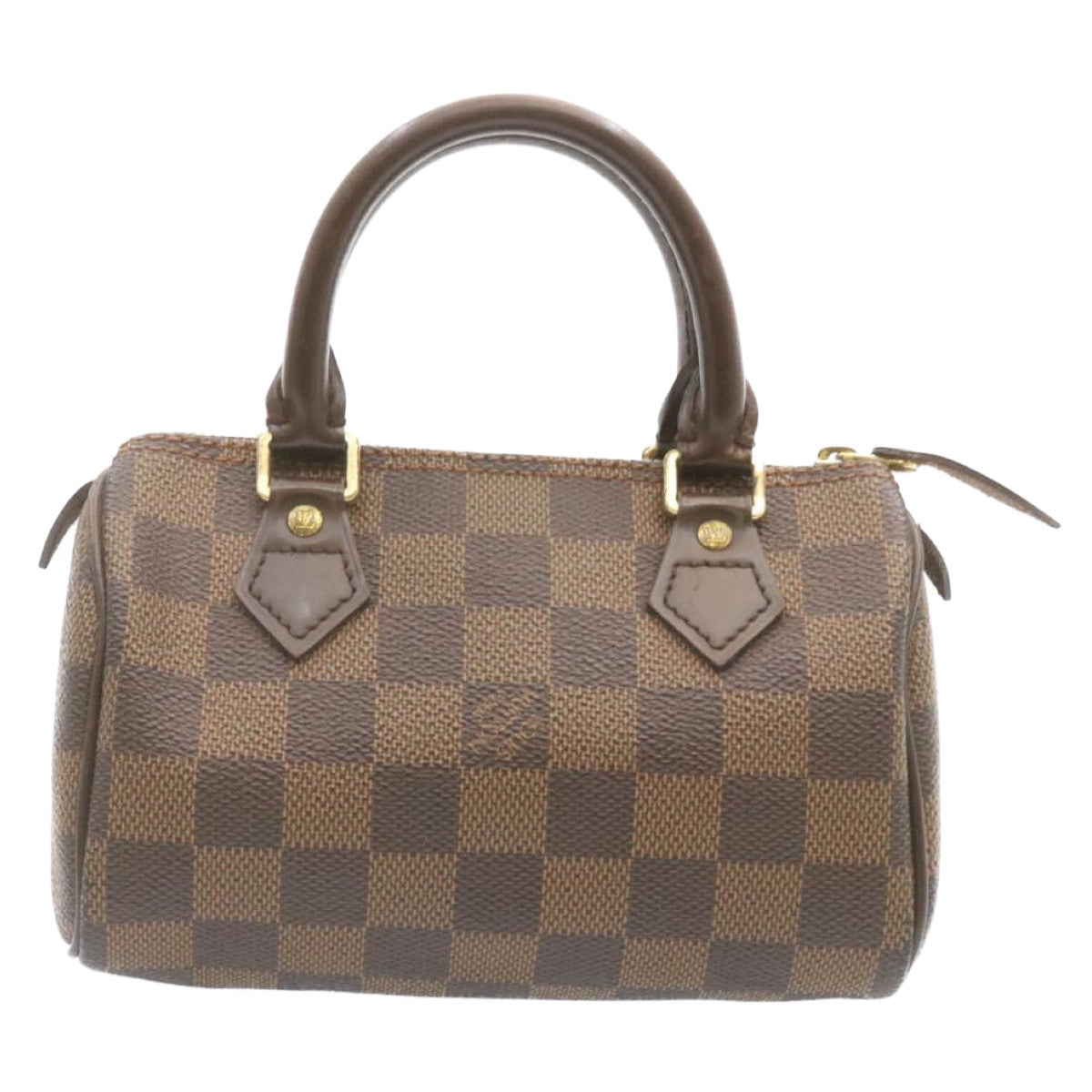 LOUIS VUITTON Damier Ebene Mini Speedy Hand Bag SP Order LV 23260SM