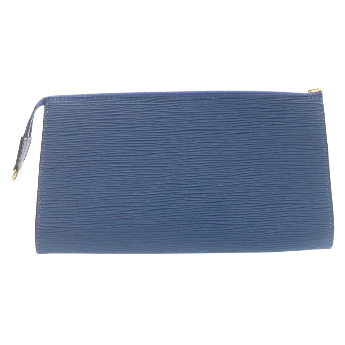 LOUIS VUITTON Epi Pochette Accessoires Pouch Blue M52945 LV 23568AV