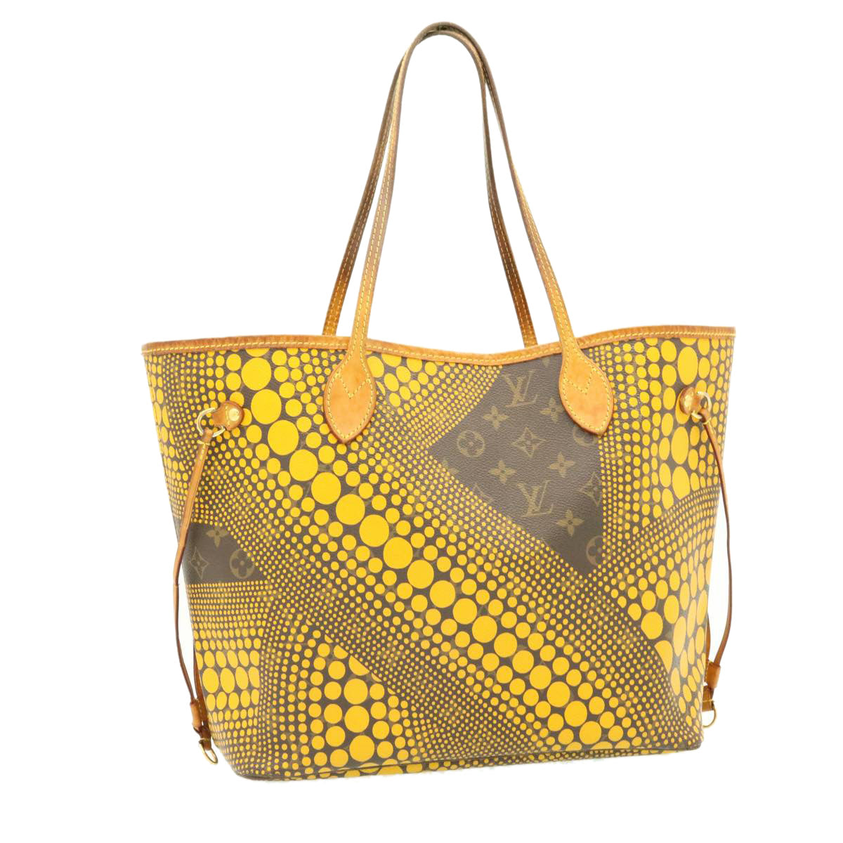 LOUIS VUITTON Monogram Dot Infinity Neverfull MM Tote Bag M40685 LV 25004AV