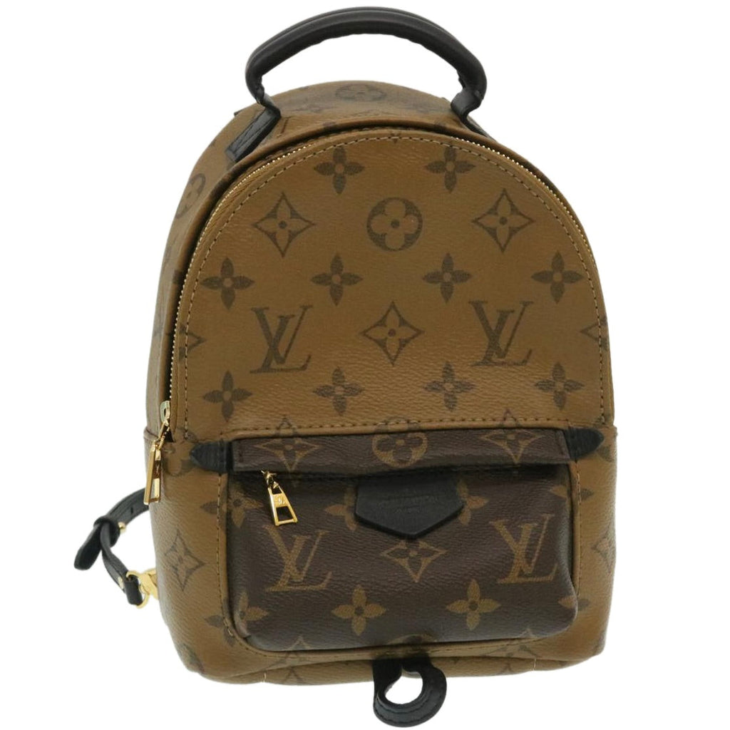 LOUIS VUITTON Monogram Reverse Palm Springs Mini Backpack M44872 LV 25969S