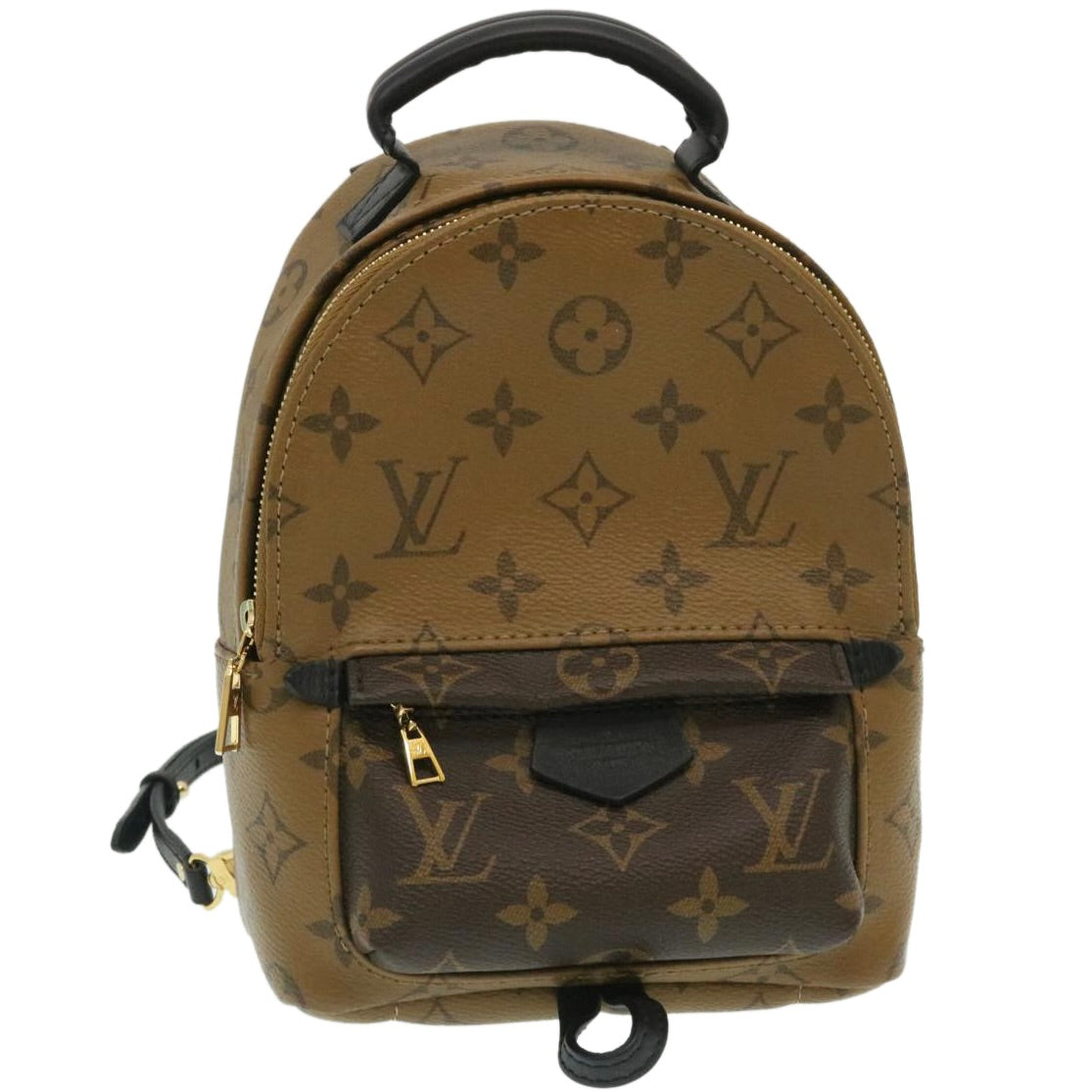 LOUIS VUITTON Monogram Reverse Palm Springs Mini Backpack M44872 LV 25969S