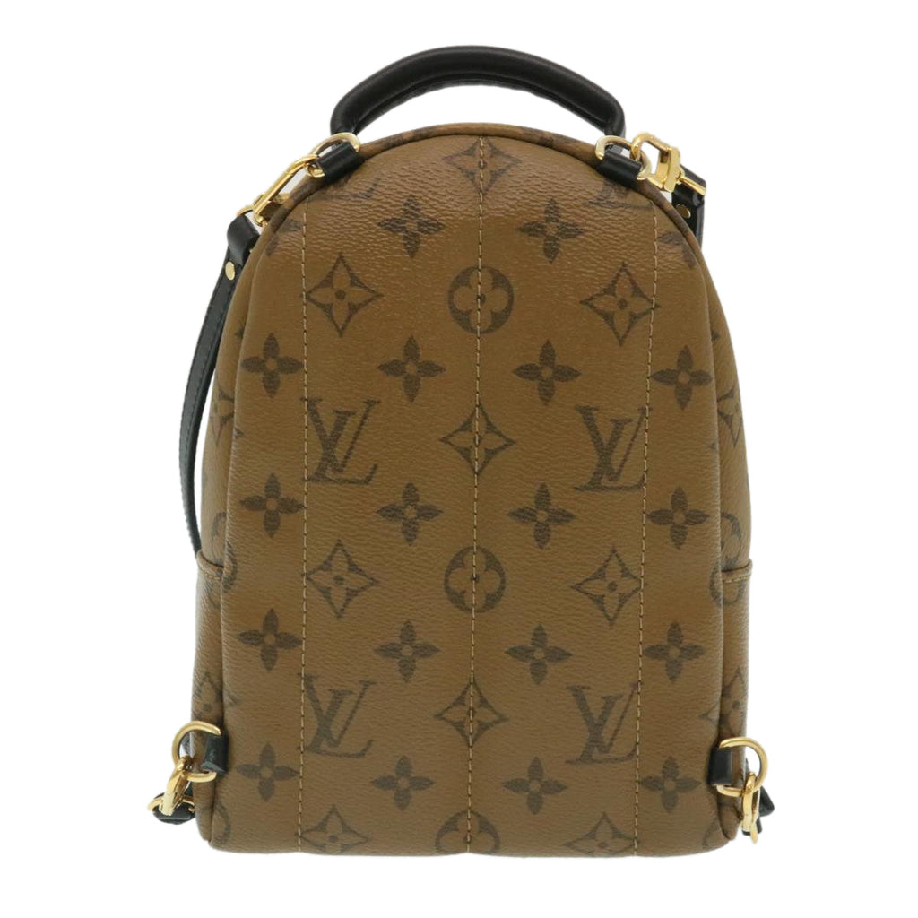 LOUIS VUITTON Monogram Reverse Palm Springs Mini Backpack M44872 LV 25969S