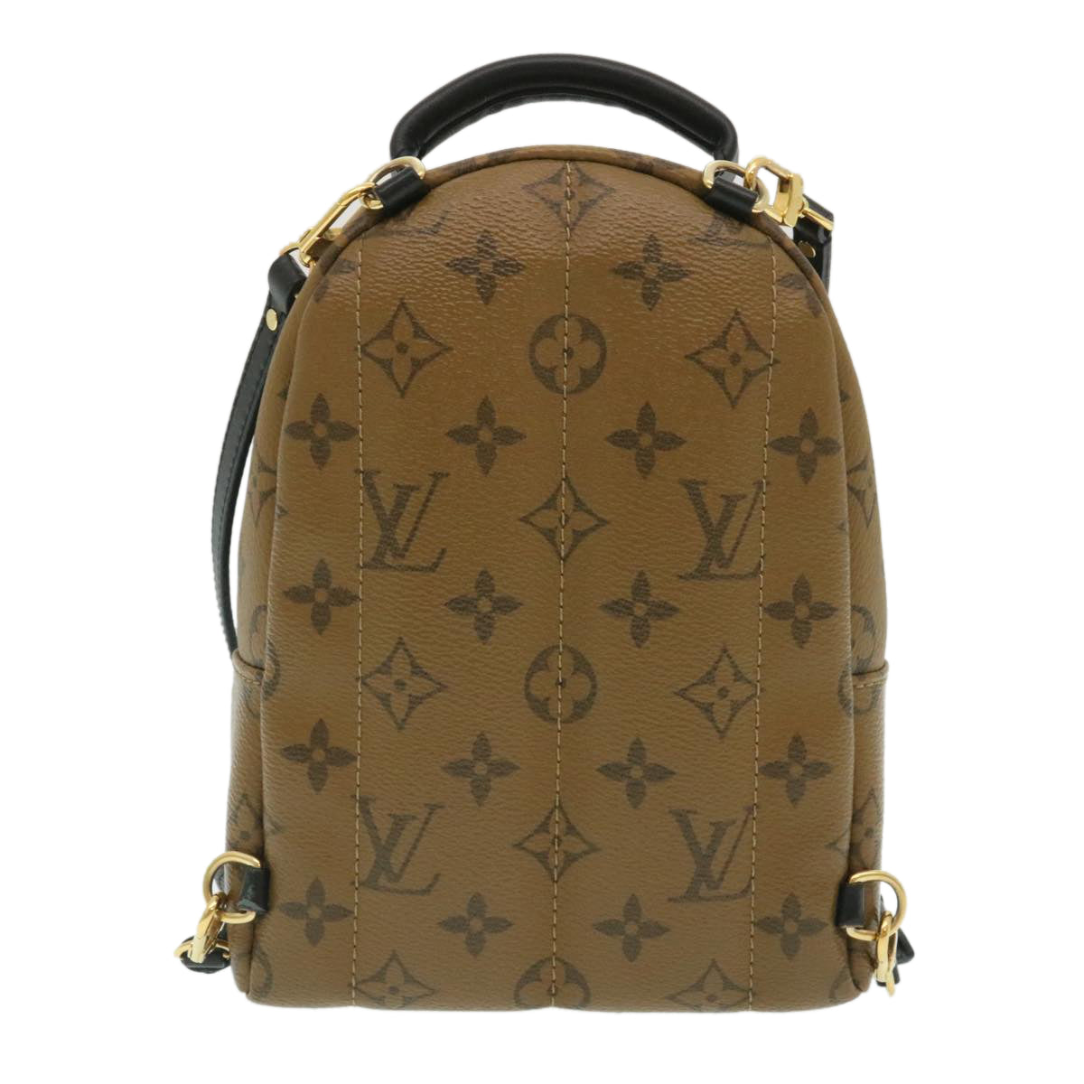 LOUIS VUITTON Monogram Reverse Palm Springs Mini Backpack M44872 LV 25969S
