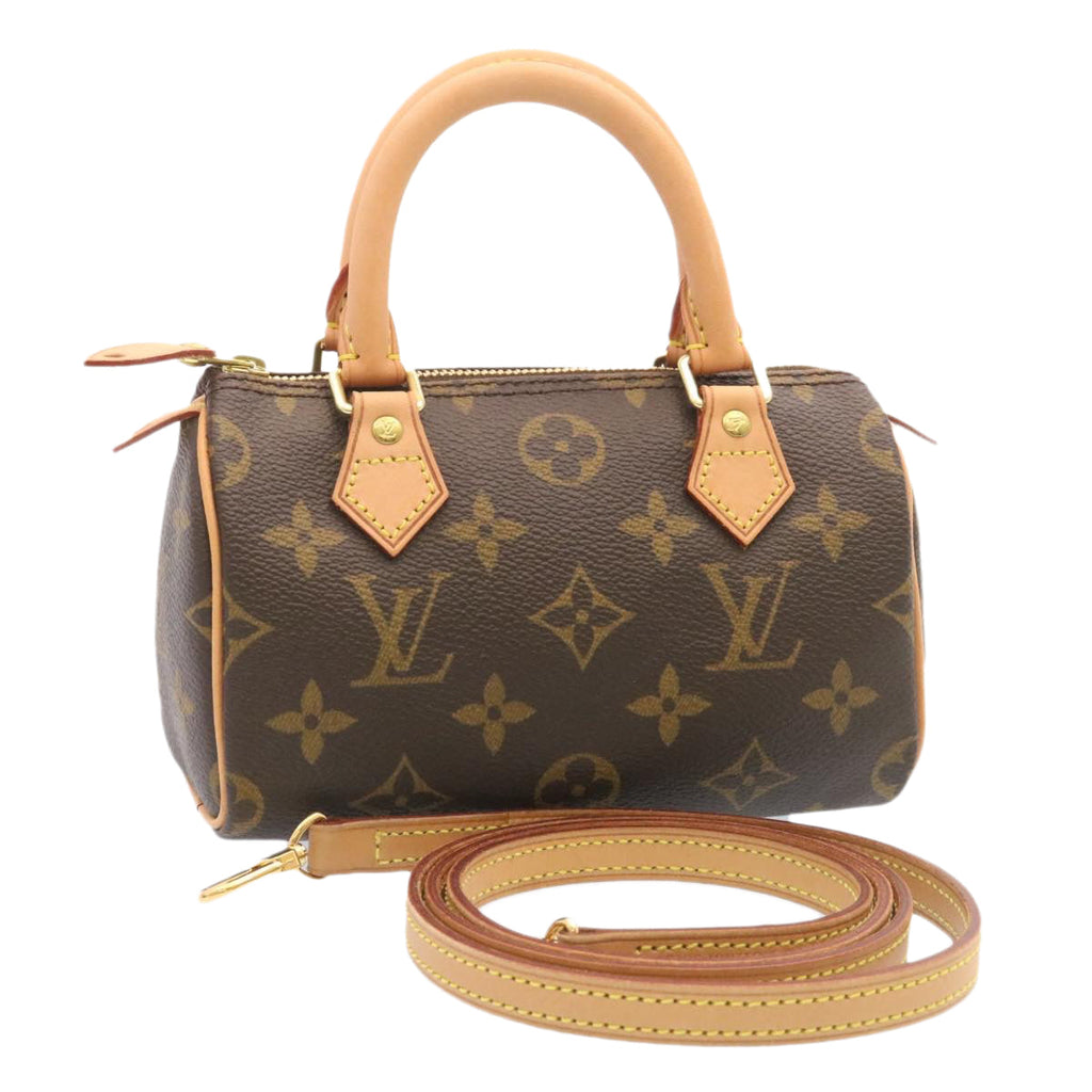LOUIS VUITTON Monogram Mini Speedy Hand Bag M41534 LV 26741SM