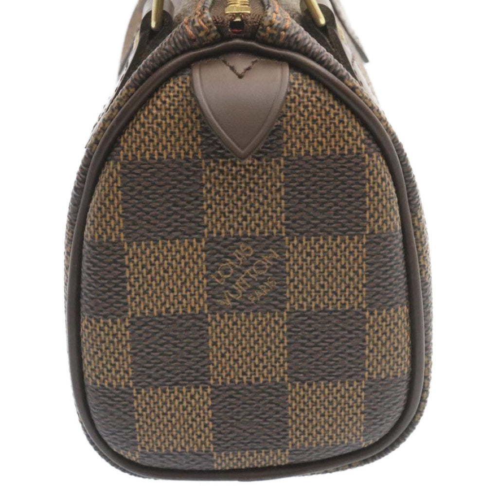 LOUIS VUITTON Damier Ebene Mini Speedy Hand Bag M41534 LV 27265SV