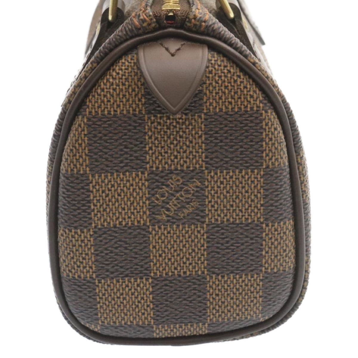LOUIS VUITTON Damier Ebene Mini Speedy Hand Bag M41534 LV 27265SV