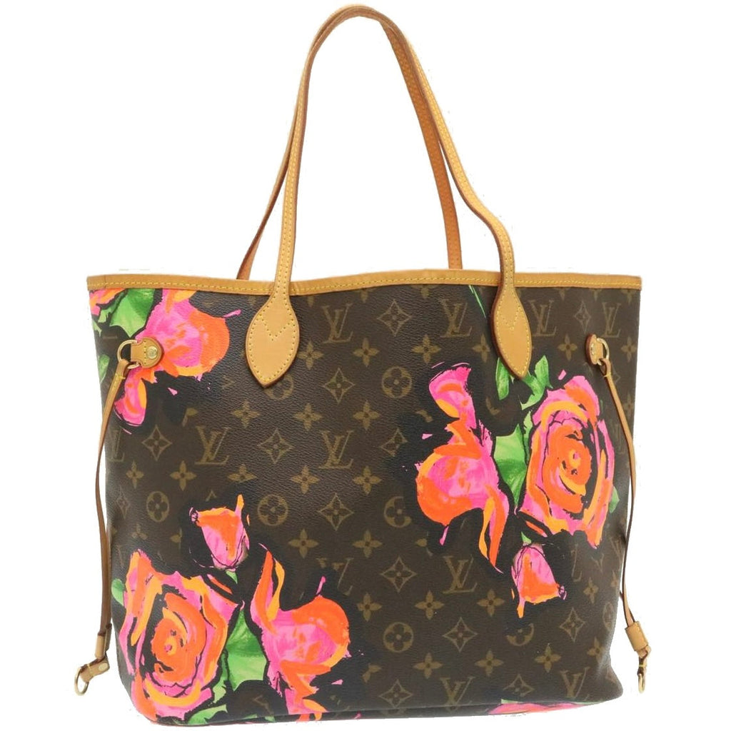 LOUIS VUITTON Monogram Rose Neverfull MM Tote Bag M48613 LV 29172A