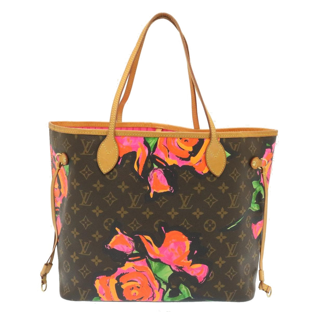 LOUIS VUITTON Monogram Rose Neverfull MM Tote Bag M48613 LV 29172A