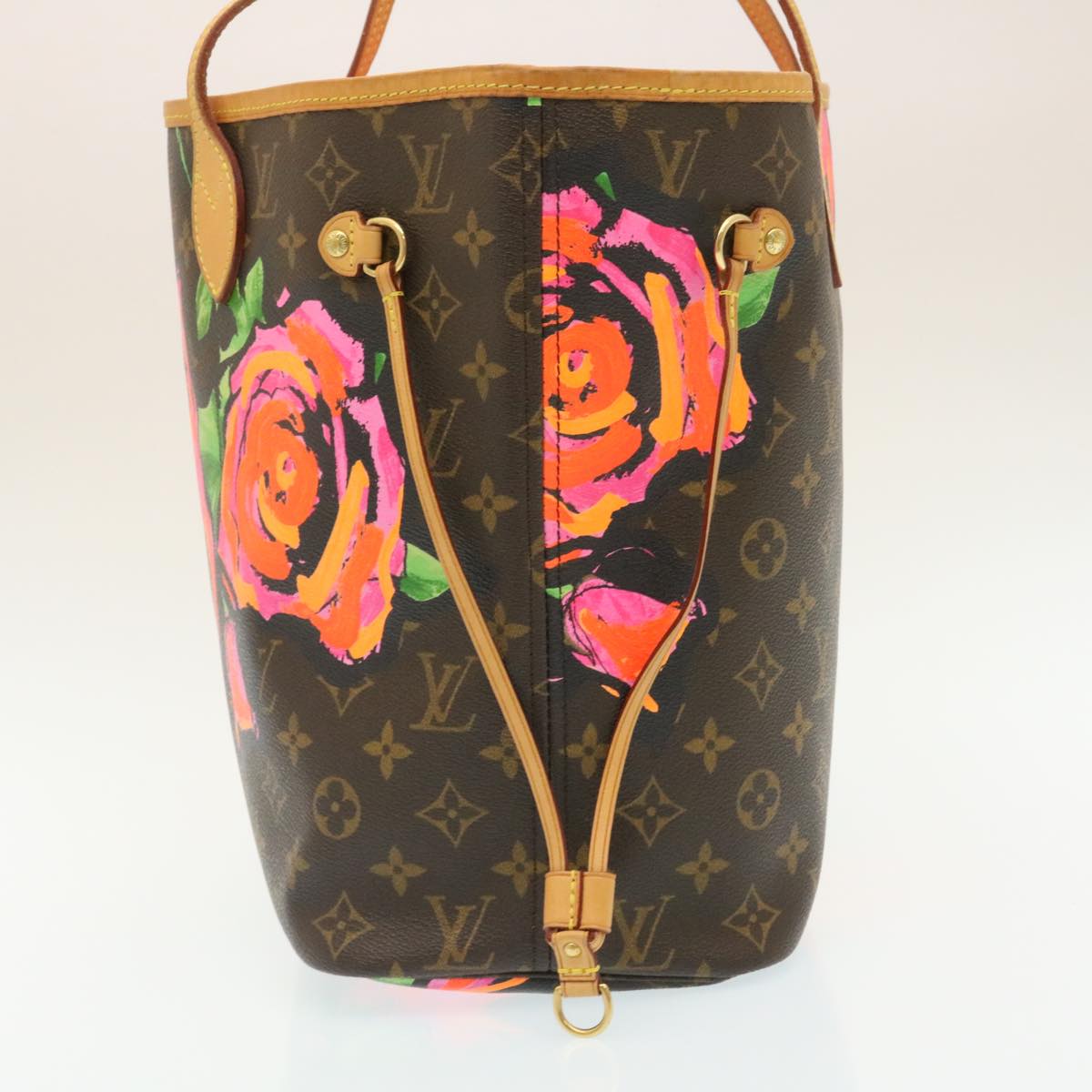LOUIS VUITTON Monogram Rose Neverfull MM Tote Bag M48613 LV 29172A