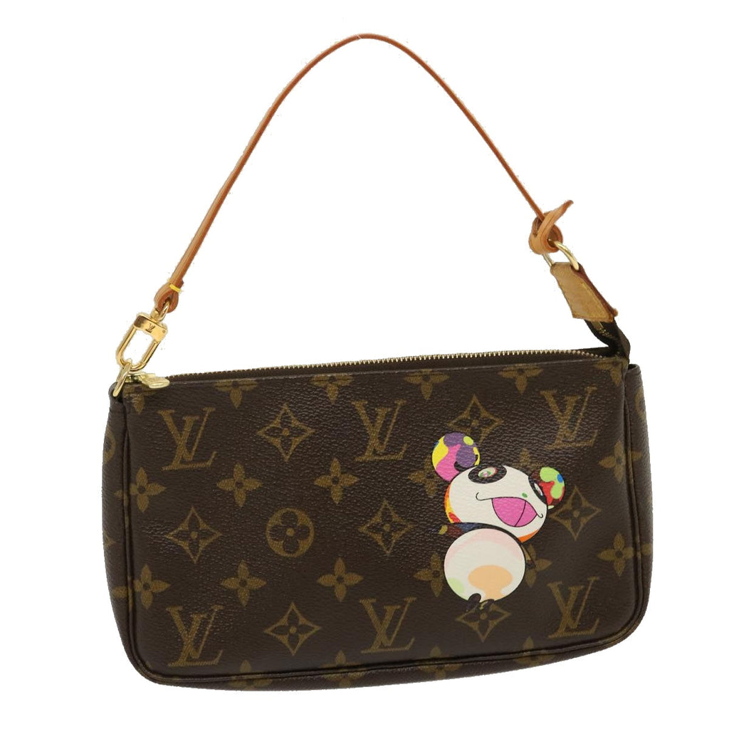 LOUIS VUITTON Monogram Panda Pochette Accessoires Pouch M51981 LV 29555AM