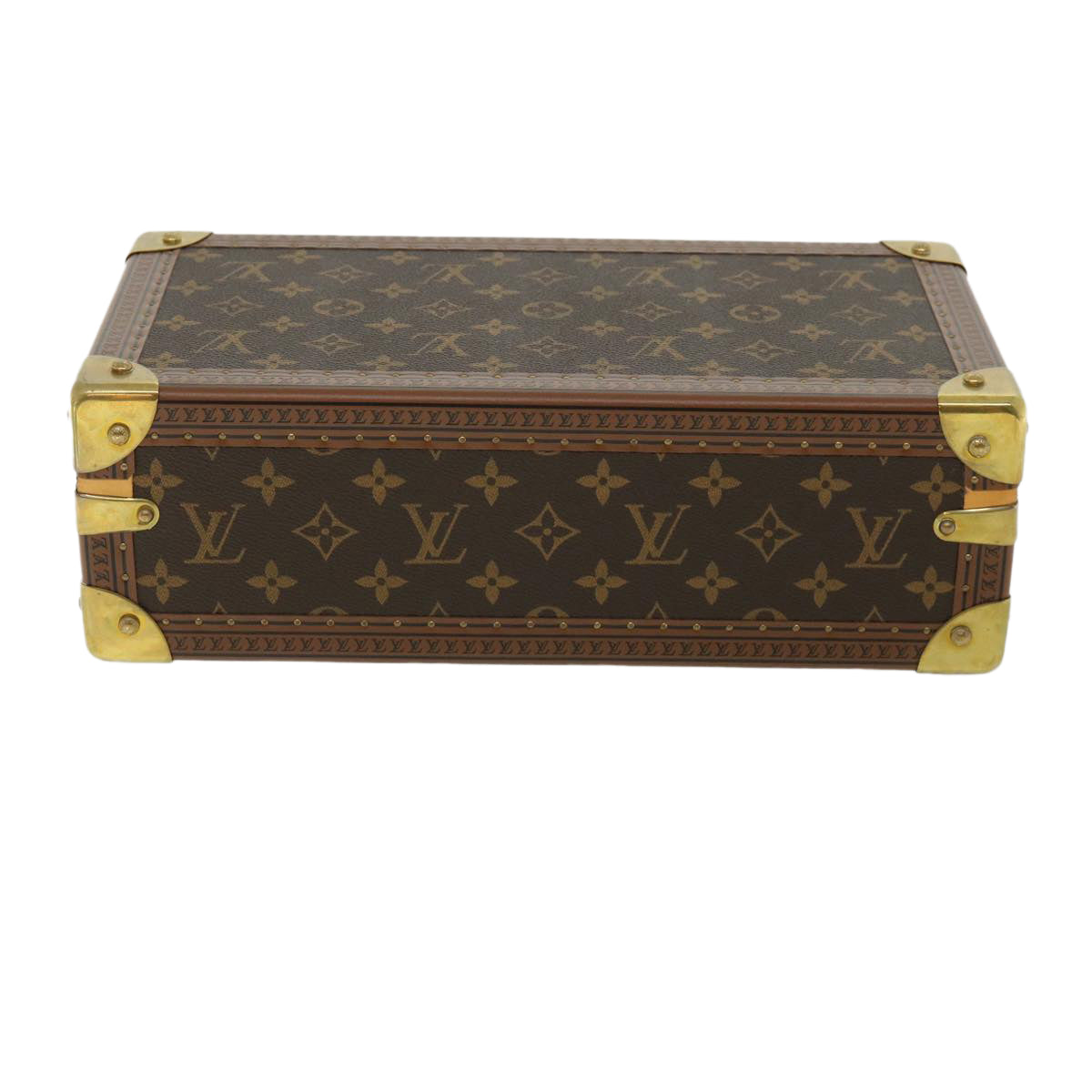LOUIS VUITTON Monogram Coffret 8 Montor Trunk Watch case M20016 LV 29887S