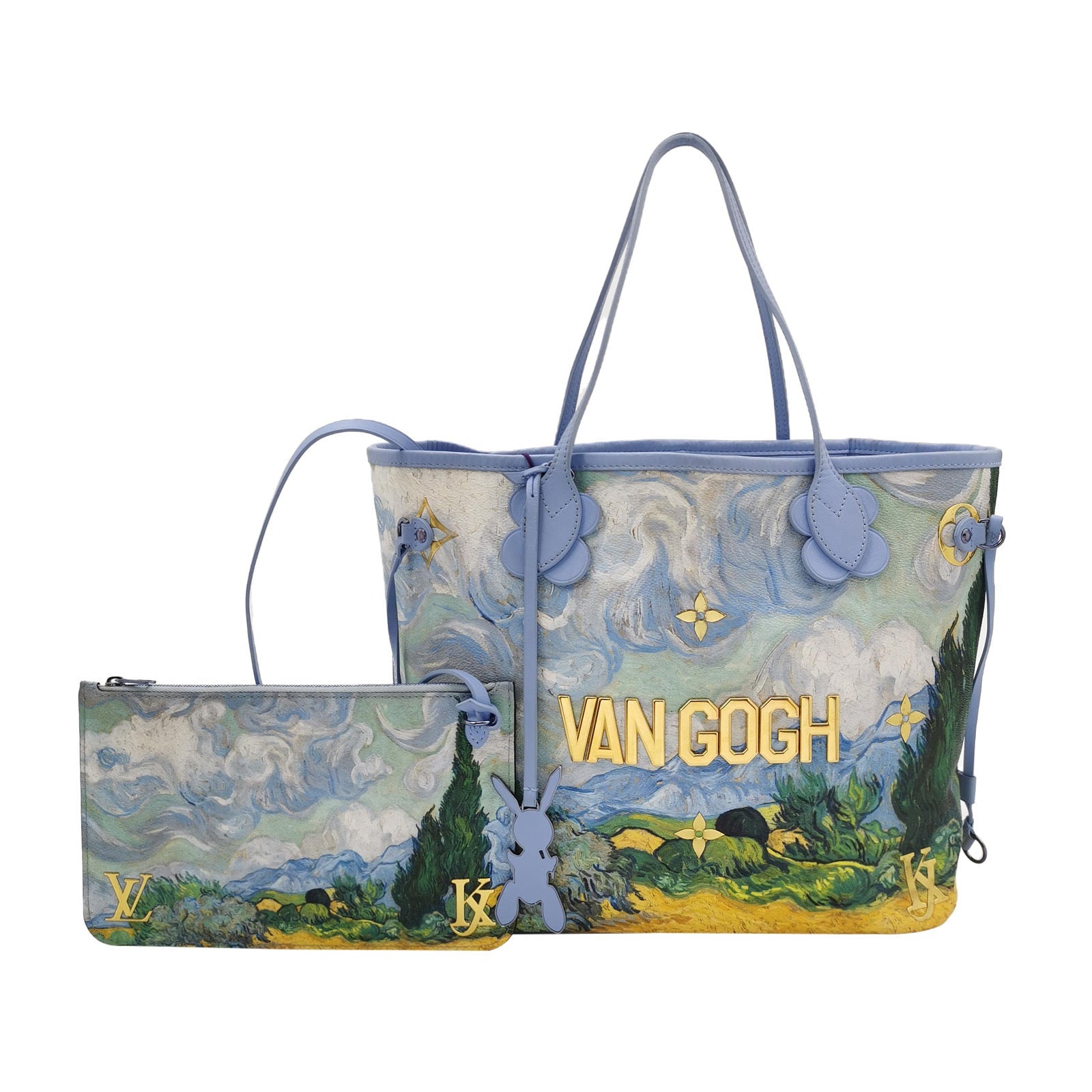 Louis Vuitton x Jeff Koons Masters Van Gogh Neverfull MM Tote Medium