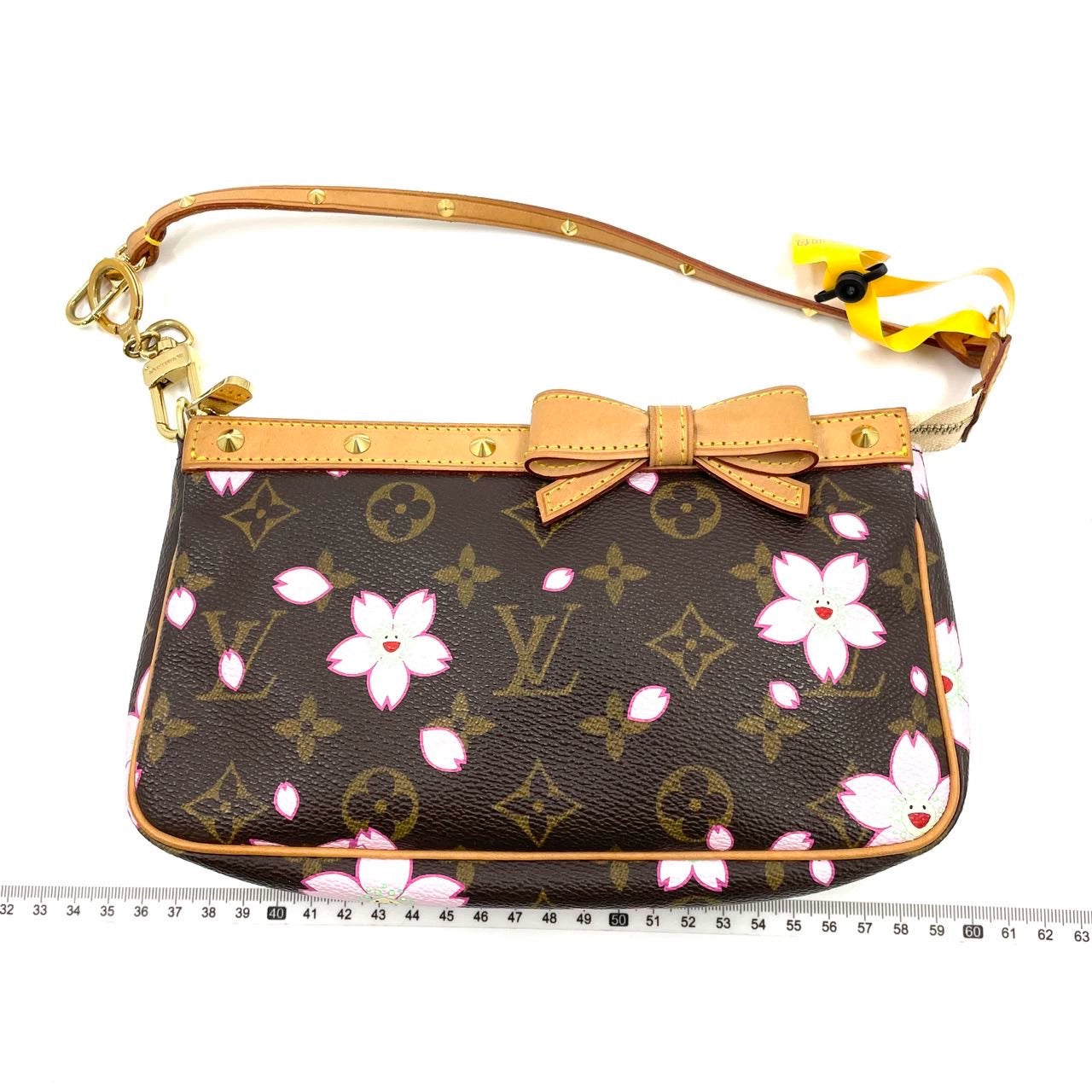 Louis Vuitton x Takashi Murakami Cherry Blossom on Brown Monogram Pochette Accessoire