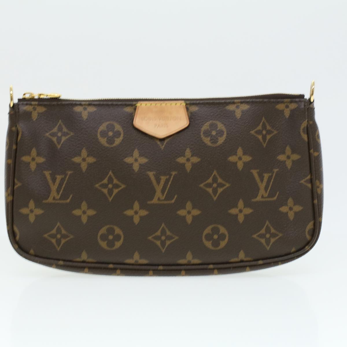 LOUIS VUITTON Monogram Multi Pochette Accessoires Pouch Khaki M44813 33620SA