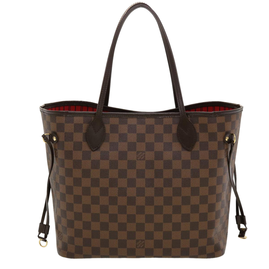 LOUIS VUITTON Damier Ebene Neverfull MM Tote Bag N51105 LV 41150SAV