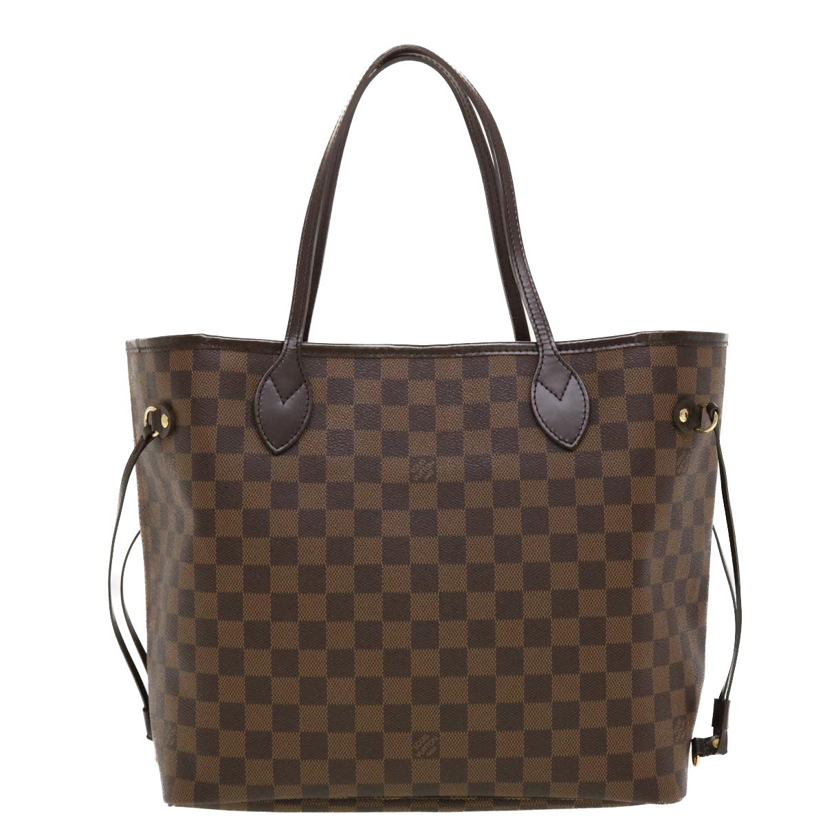 LOUIS VUITTON Damier Ebene Neverfull MM Tote Bag N51105 LV 41156SAV