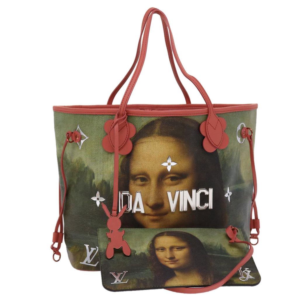 LOUIS VUITTON Masters Collection DA VINCI Neverfull MM Bag M43373 LV 47430A
