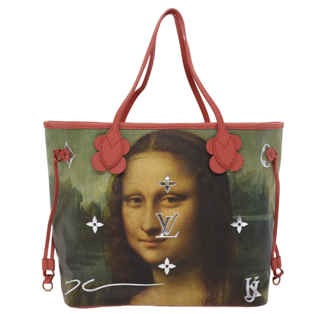 LOUIS VUITTON Masters Collection DA VINCI Neverfull MM Bag M43373 LV 47430A