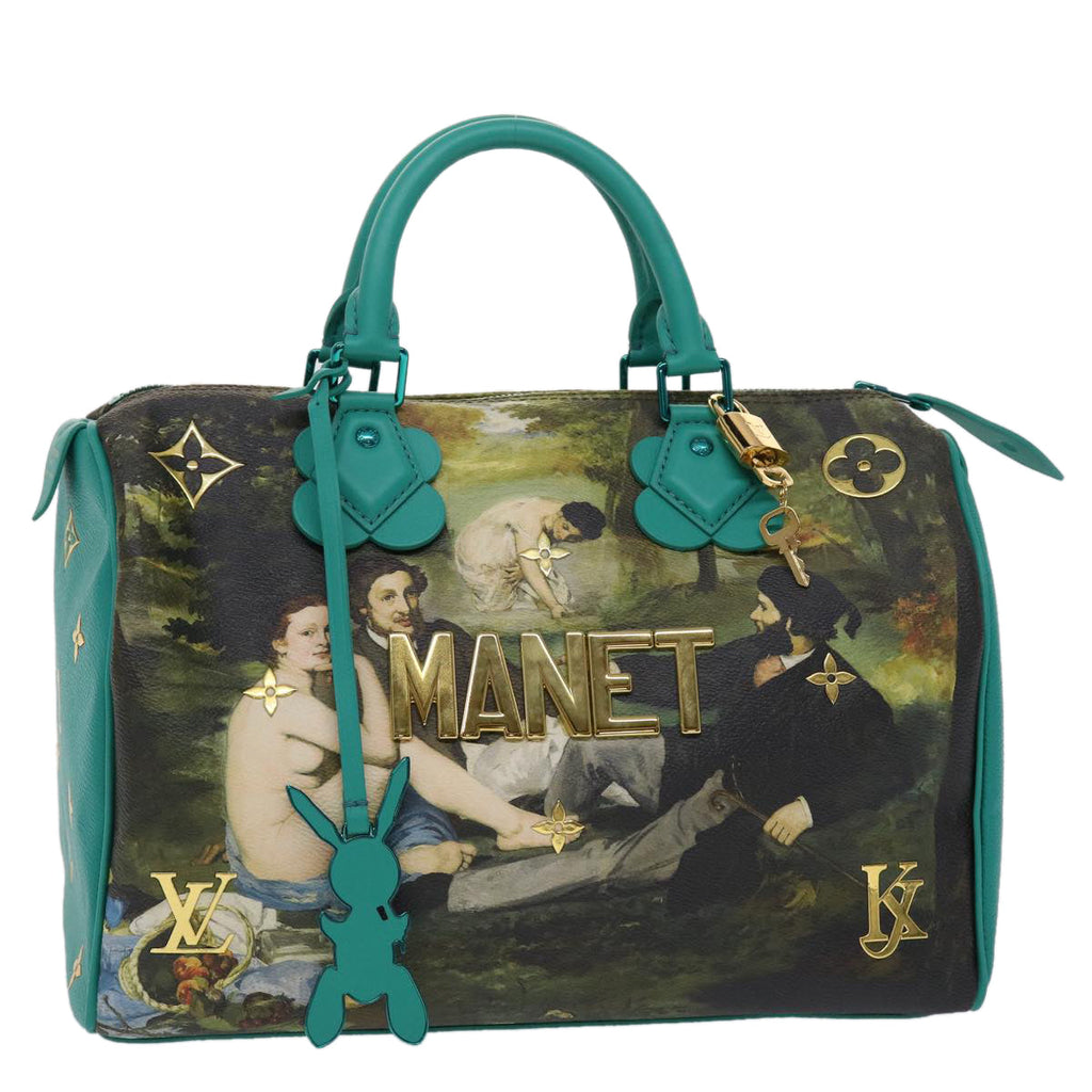 LOUIS VUITTON Masters Collection MANET Speedy 30 Hand Bag M43304 LV 47433SM