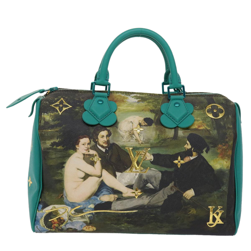 LOUIS VUITTON Masters Collection MANET Speedy 30 Hand Bag M43304 LV 47433SM