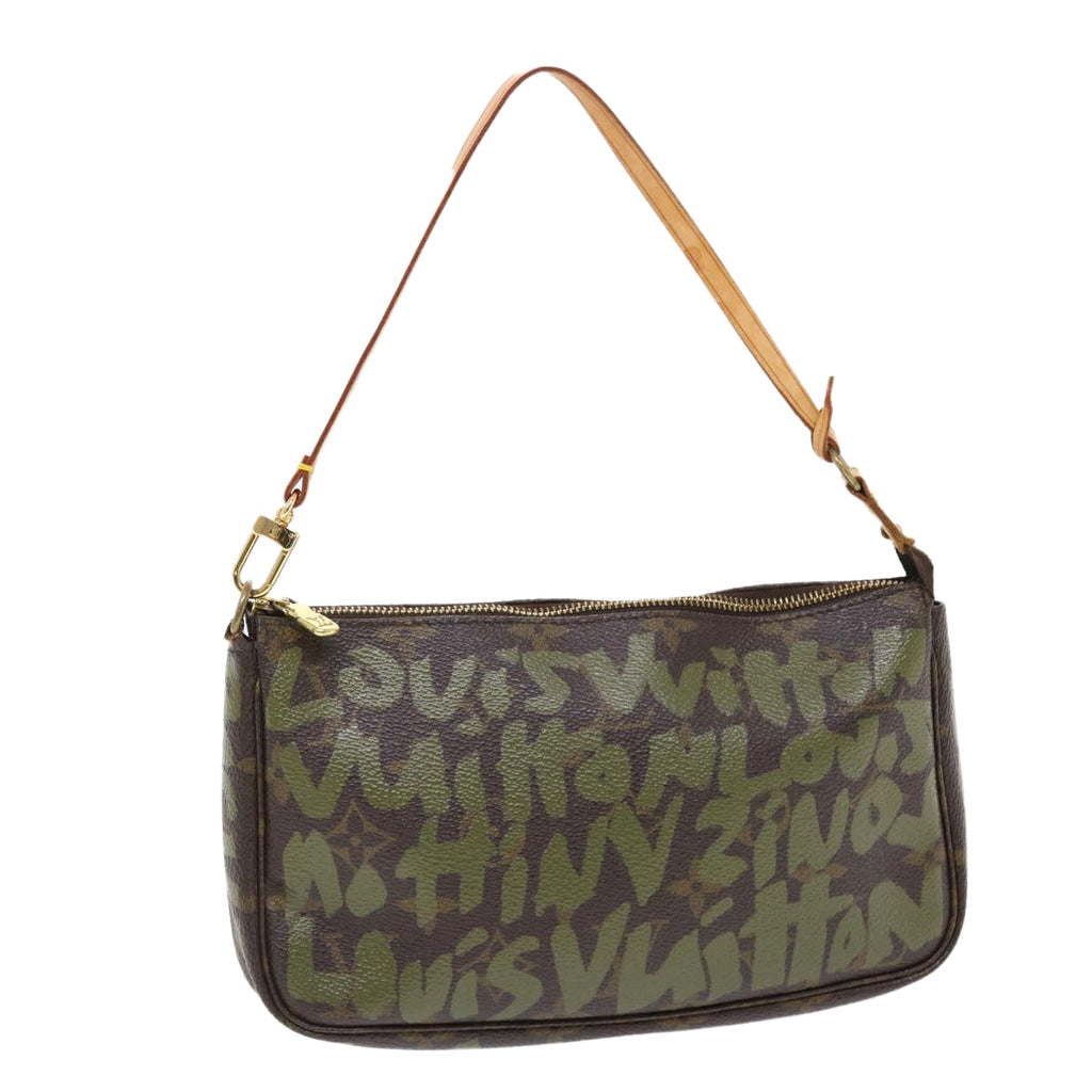 LOUIS VUITTON Monogram Graffiti Pochette Accessoires Pouch M92191 LV 49463V