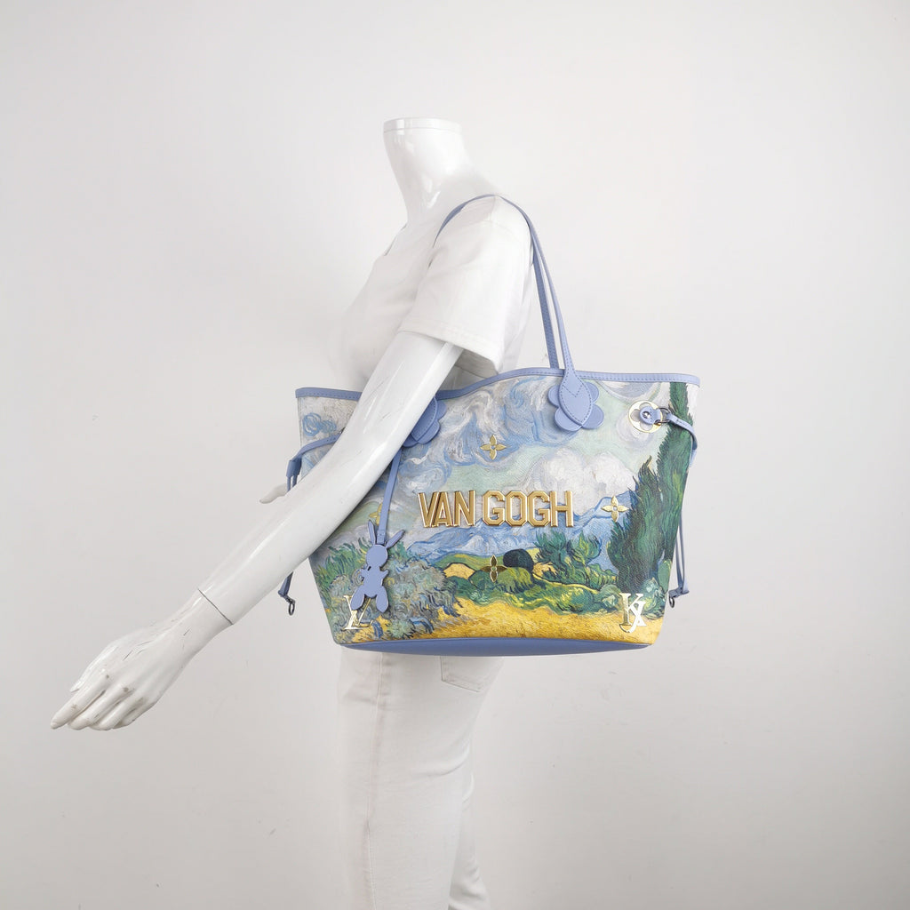 Louis Vuitton x Jeff Koons Masters Van Gogh Neverfull MM Tote Medium
