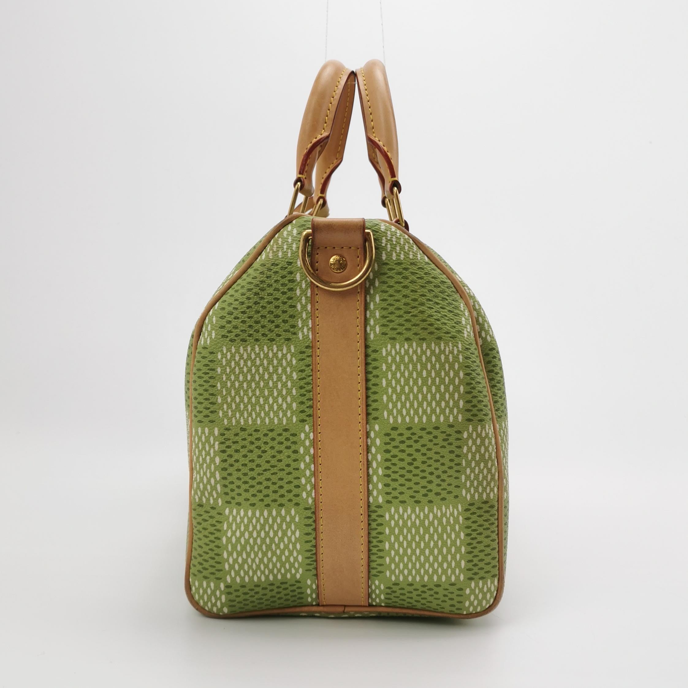 Louis Vuitton by Tyler, The Creator Green Damier Golf Keepall 35 Bandouliere