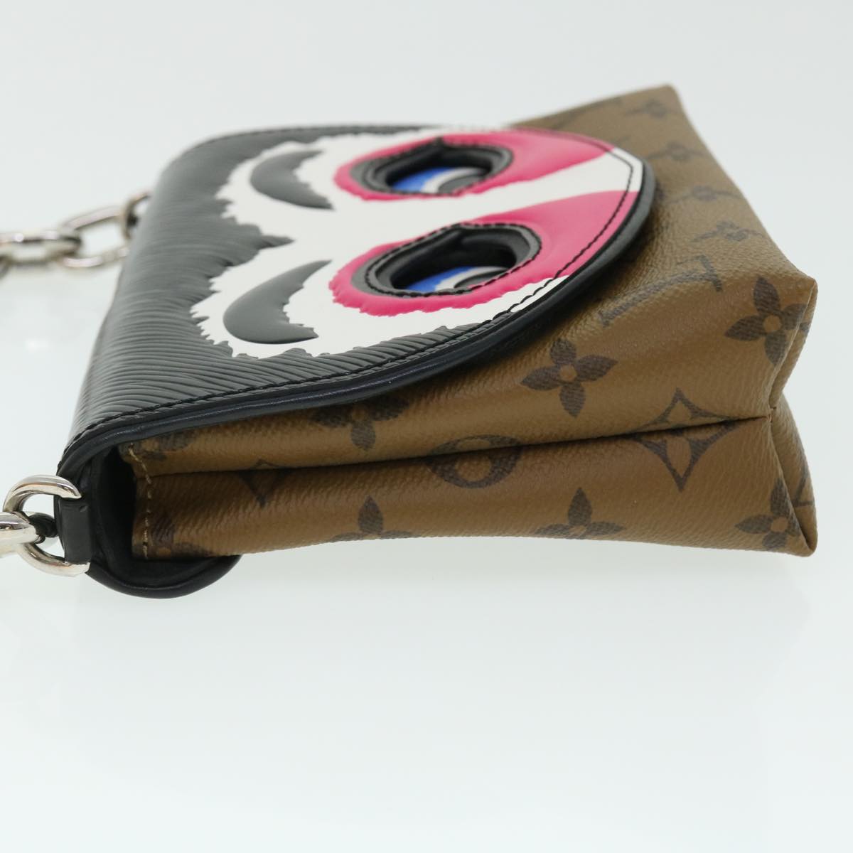 LOUIS VUITTON Reverse Pochette Kabuki Mask Bag Japan Only M43495 LV 51543SM