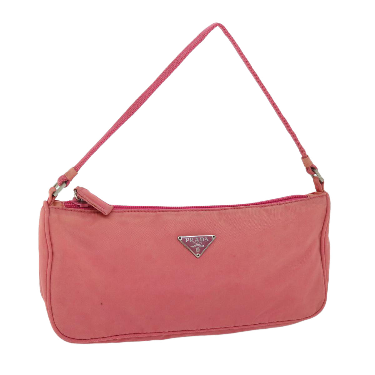 PRADA Accessory Pouch Nylon Pink 54784