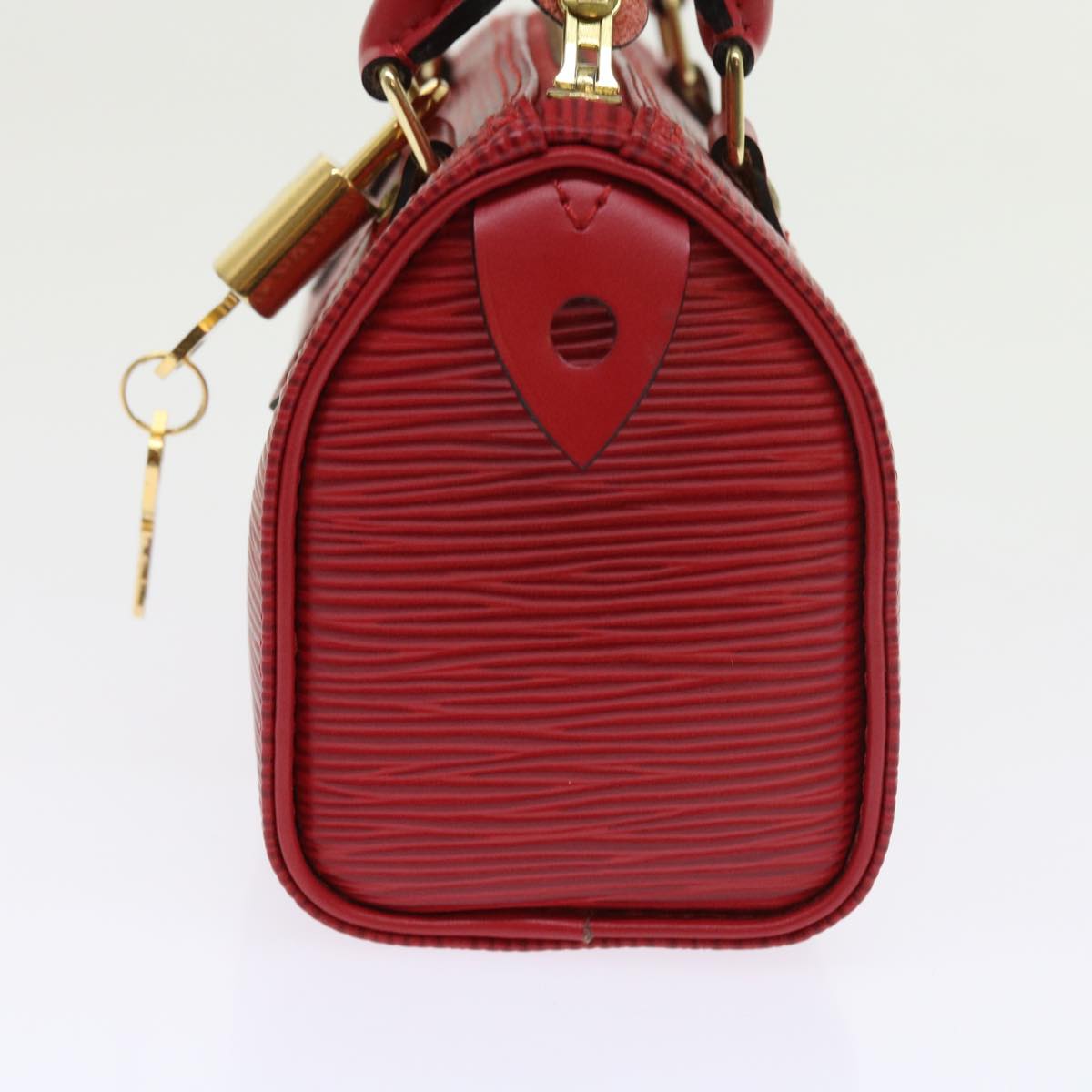 LOUIS VUITTON Epi Mini Speedy Hand Bag SPO 2way Red LV 56797SM