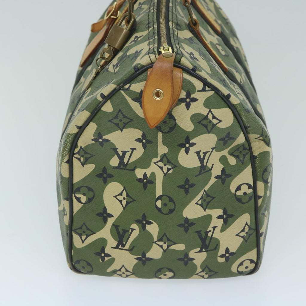 LOUIS VUITTON Camouflage Takashi Murakami Speedy 35 Hand Bag M95773 59356SM