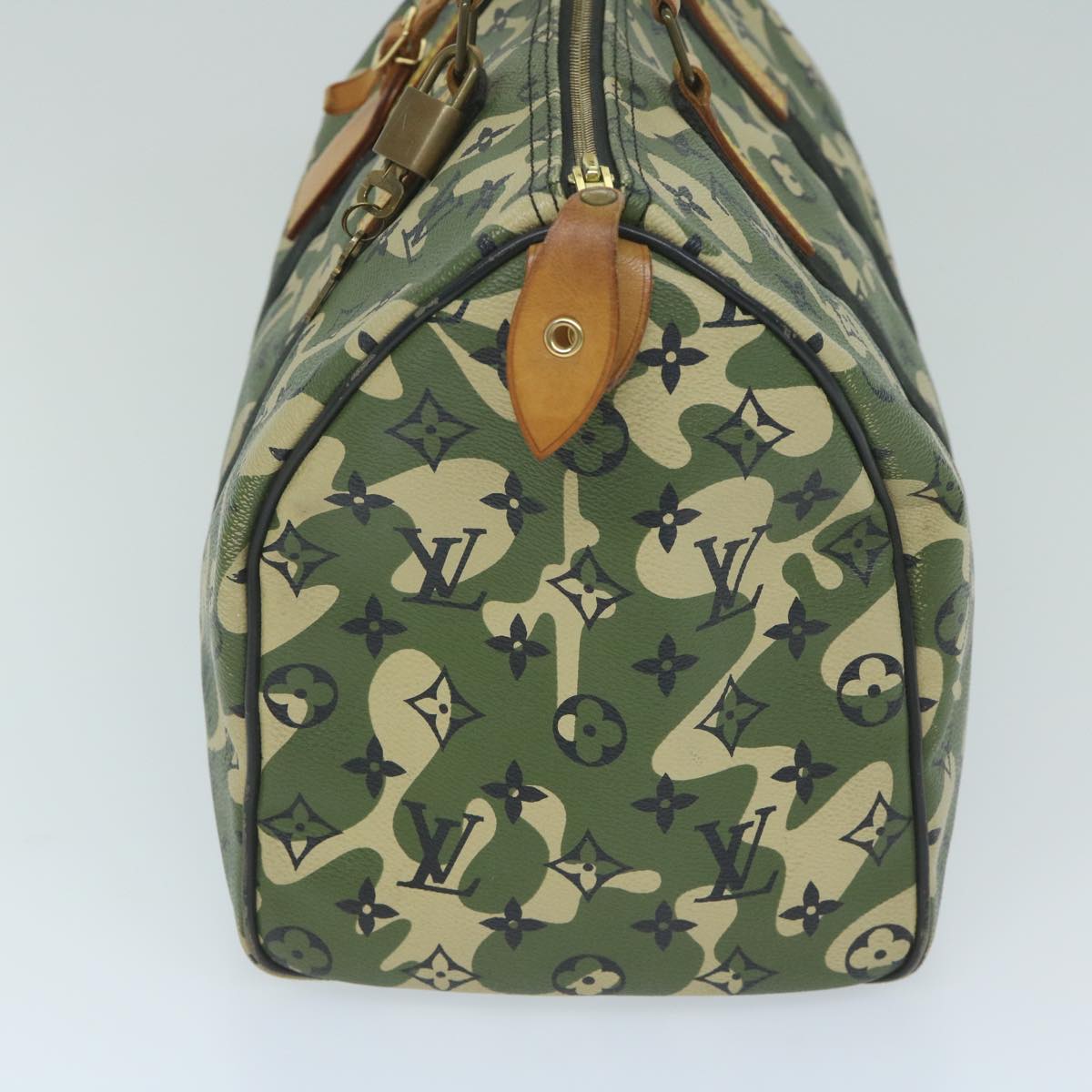 LOUIS VUITTON Camouflage Takashi Murakami Speedy 35 Hand Bag M95773 59356SM