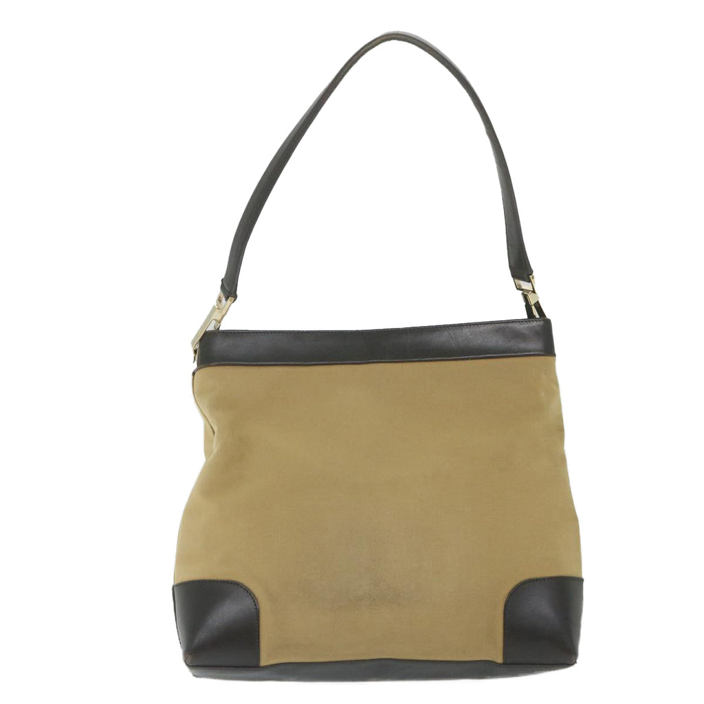 GUCCI Web Sherry Line Shoulder Bag Canvas Beige Red 001 4231 1705 59714