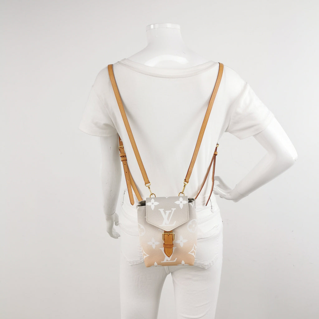 Louis Vuitton Monogram Giant By The Pool Tiny Backpack